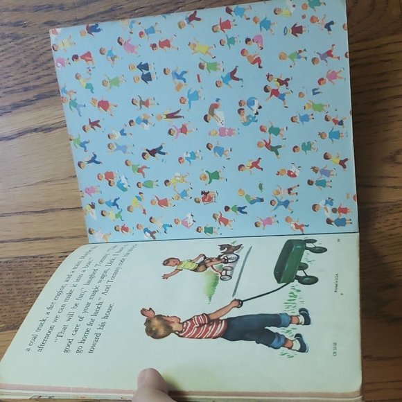 Vintage 50s The Magic Wagon Hardcover Children's Book - Picture 6 of 7